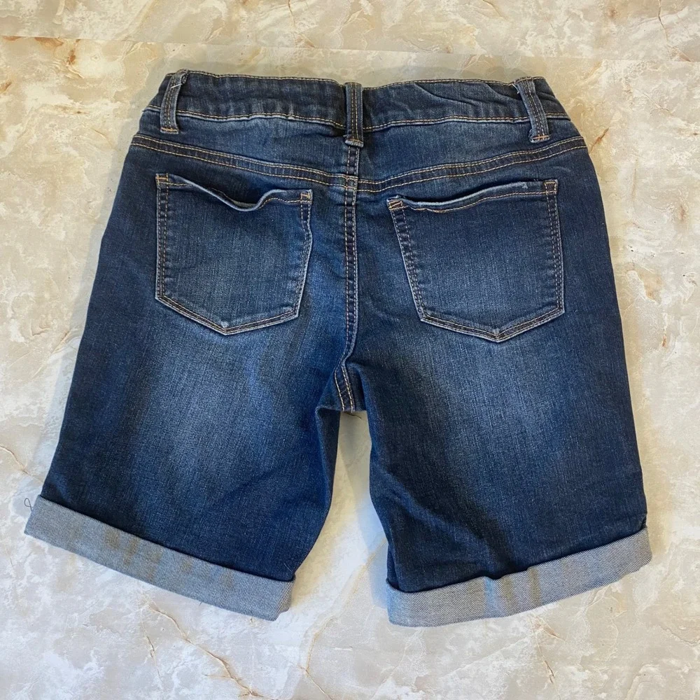 So & The Children's Place Denim Bundle Girls 12 Blue Shorts Jeans Skinny Stretch